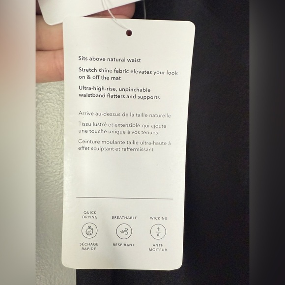 NWT Athlete Elation Shine High-Waisted Leggings - Picture 6 of 6